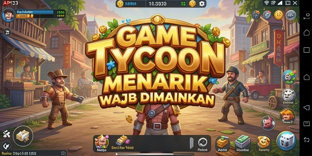 Tampilan gameplay seru dan menantang dari API33.