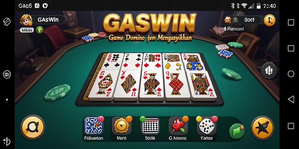 Tampilan gameplay GASWIN yang menarik dan dinamis.