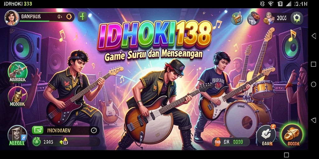 Tampilan gameplay seru dari IDRHOKI138 yang menunjukkan pemain beraksi.