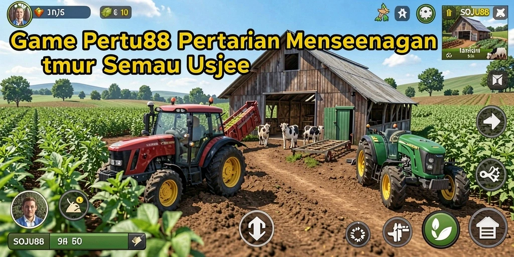 Gameplay menarik dalam SOJU88 yang menampilkan pertanian yang seru.