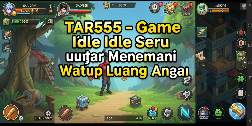 Tampilan screenshot gameplay Idle yang menarik dari TAR555.
