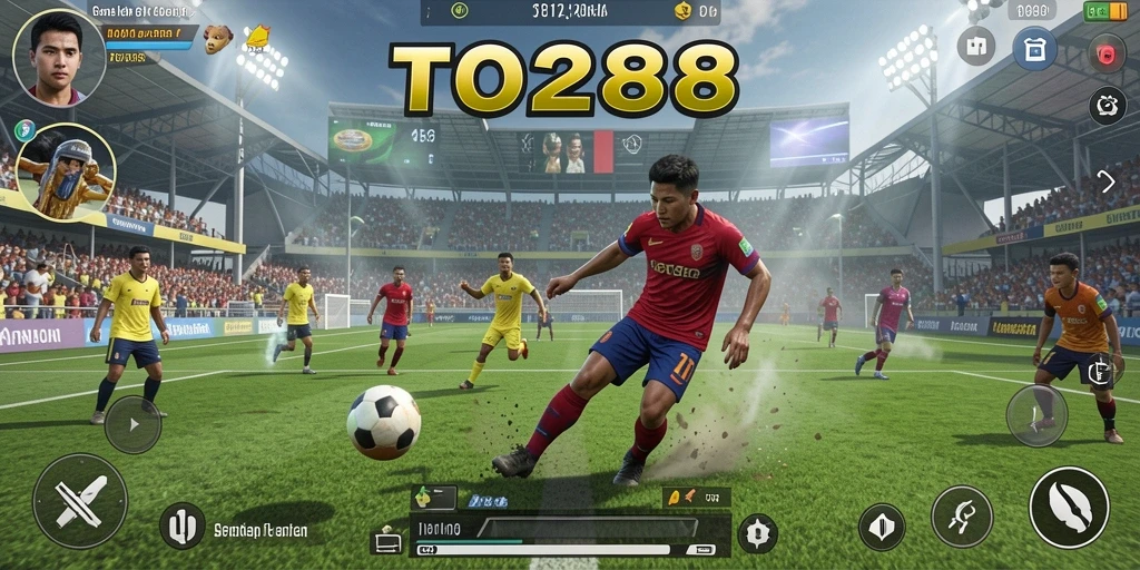 Tampilan menarik dari gameplay TO288 yang penuh aksi olahraga.